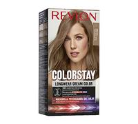 Revlon Colorstay Tinte Pelo Mujer, Coloración Permanente de larga duración, Incluye mascarilla potenciadora del color, Hasta 8 semanas de color, Tono 7.1 Rubio Ceniza