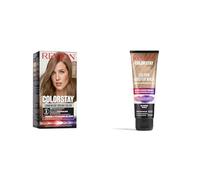 REVLON Colorstay Tinte Pelo Mujer, Coloración Permanente de Larga Duración, Tono 7.1 Rubio Ceniza + Mascarilla Potenciadora del Color, 125ml Tono Rubio