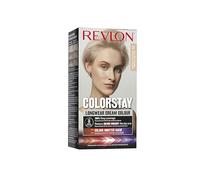 Revlon Colorstay Tinte Pelo Mujer Permanente - 01 Rubio Extra Claro Ceniza | Coloración Permanente de larga duración, Incluye mascarilla potenciadora del color, Hasta 8 semanas de color, 100% Cobertura