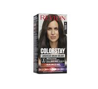 Revlon Colorstay Tinte Pelo Mujer Permanente - Tono 4 Castaño | Coloración Permanente de larga duración, Incluye mascarilla potenciadora del color, Hasta 8 semanas de color, 100% Cobertura