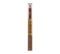 Revlon Eyebrow Gel & Pencil ColorStay Brow Fantasy 2 en 1 Maquillaje de ojos de larga duraci n con punta de precisi n 105 Brunette 0.04 oz
