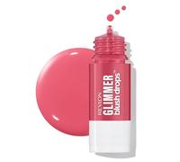 REVLON Glimmer Blush Drops, Colorete líquido, Tono 102 Pink it over