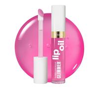 REVLON Glimmer Lip Oil, brillo intenso e hidratante, 004 GONE ROSE | Aceite labial con los beneficios de un bálsamo. Labios más voluminosos y saludables. Con extracto de escualeno vegetal.