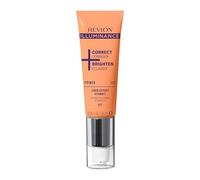Revlon Illuminance Correct + Brighten Primer (002) - Base facial correctora y blanqueadora con extracto de limón y vitamina C, 28 ml