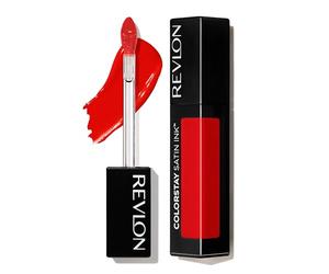 Revlon Lápiz labial líquido de tinta satinada ColorStay, colores de labios ricos de larga duración, formulado con aceite de semilla de grosella negra, 014 ahumado.