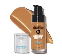 Revlon Liquid Foundation ColorStay Face Makeup para piel normal y seca SPF 20 Cobertura de Longwear Medium-Full-Full con aceite natural sin aceite 33