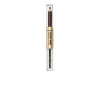 Revlon ColorStay Brow Fantasy, Lápiz de cejas suave todo en uno con gel transparente moldeador, gel con pantenol, a prueba de manchas, 16 horas, cejas visiblemente pobladas, 104 Dark Brown