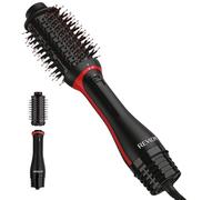 Revlon One-Step Volumiser Plus | Ondas suaves, volteos y rizos, lo mejor para cabello corto a medio, 4 ajustes de calor, cabezal de cepillo desmontable
