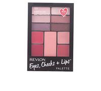 Revlon Palette Set de Maquillaje, Ojos, Pómulos y Labios 300 Berry In Love - 100 gr