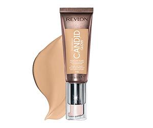 REVLON PhotoReady Candid Glow Moisture - Base de maquillaje hidratante, beis natural