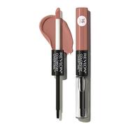 Revlon ColorStay Overtime - Lápiz labial líquido con brillo de labios transparente, doble extremo con vitamina E, color nude imparable 540, 0.07 onzas líquidas