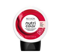 REVLON PROFESSIONAL Nutri Color 600 Mascarilla de Color Rojo 200 ml | Mascarilla de color rojo para el cabello: rojo vibrante y auténtico que deposita color. Vegana. 200 ml.