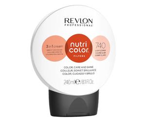 Revlon Professional Nutri Color Bola de filtro 740 Rubio Medio Cobre Intensivo 240 ml