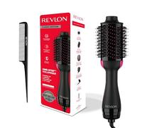 REVLON Salon One-Step Secador y voluminizador con peine seccionador incluido - 3 posiciones de calor y 2 velocidades, revestimiento ceramico, mango ergonomico, Original con peine