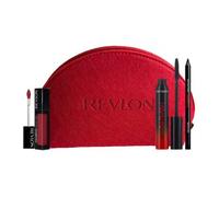 REVLON So FIERCE MÁSCARA 7.5 ML + BARRA DE LABIOS 005 5ML + EYELINER 1.2G SET REGALO