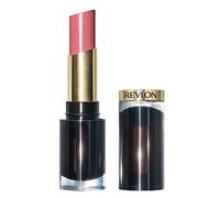 REVLON Super Lustrous Glass Shine, Barra de Labios con Textura Cremosa, Fórmula Hidratante con Ácido Hialurónico, Aloe y Cuarzo Rosa, Aporta Brillo y Color, Tono 022 Beaming Strawberry 3,7g