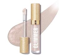 REVLON Super Lustrous Glimmer Gloss, Brillo de Labios Hidratante y Voluminizador, Gloss con Glitter de Origen Eco-Vegetal, Acabado Ultra-Brillante No Pegajoso Tono 001 Diamond Drama, 3,8ml