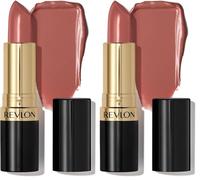 Revlon Super Lustrous Lipstick 4.2g - 637 Blushing Nude (Paquete de 2)