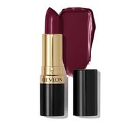 REVLON Super Lustrous Lipstick, Barra de Labios con Textura Cremosa para unos Labios más Suaves y Voluminosos, Fórmula Hidratante con Vitamina E, Tono 477 Black Cherry 4,2g