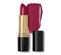 REVLON Super Lustrous Lipstick, Barra de Labios con Textura Cremosa para unos Labios más Suaves y Voluminosos, Fórmula Hidratante con Vitamina E, Tono 046 Bombshell Red 4,2g