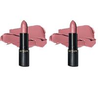 REVLON Super Lustrous Pintalabios Luscious Mate (#004 Wild Thoughts) (Paquete de 2)