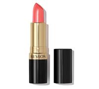 Revlon SuperLustrous Crème Lipstick - 807 Fire Peach | Lápiz labial cremoso con pigmentos microfinos para un color rico y ligero. Fórmula acondicionadora para labios suaves y