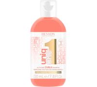 Revlon Uniq One Champú todo en uno para rizos 10 Beneficios 230mL