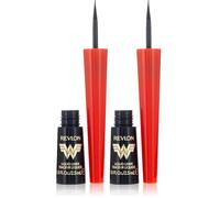 Revlon Wonder Woman Delineador Liquido (Black Shrink) (Paquete de 2)