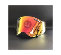 (REVO morado transparente) Casco de motocicleta con visera de PC anti-UV Modelo de lente para ARAI TOUR-CROSS3