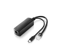 REVODATA 2.5G Tipo-C PoE Splitter 23W QC 3.0/PD 3.0 Carga Rápida | Convierte Poe 48V a Usb-C / Type-C 5V/9V/12V Salida de potencia máxima de 23W, PD 3.0/Qc 3.0, IEEE802.3af/at, Plug And Play