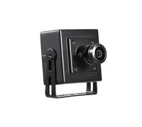 REVODATA 5MP PoE IP Cámara, Lente 1,44mm Gran Angular de 175°,visualización remota P2P,pequeña cámara de Seguridad para Interiores con Lente Ojo de pez,detección de Movimiento H.265 (I706-4-P-HSV6)