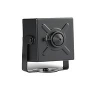 REVODATA 5MP PoE Mini Audio Cámara IP, 3.7mm Lente HD Pequeña Interior Construido en Micrófono Cámara de Seguridad,P2P Vista Remota CCTV Audio Cámara de Video Detección de Movimiento (I706-2-P-A-HS)