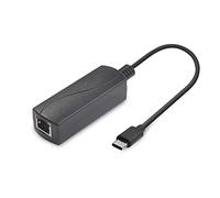 REVODATA Convertidor Controlador 10W Gigabit PoE a USB-C, Salida de Alimentación PoE a Tipo C con Ethernet 2 en 1, Salida de 5V/2A con 1000 Mbps para Teléfono/Tableta, Plug & Play (GP2C5V)