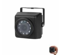 REVODATA HD 5MP IP65 Impermeable PoE Mini Cámara IP,940nm Invisible 10pcs LED Infrarrojo Visión Nocturna 3.6mm Lente Interior/Exterior Seguridad PoE Cámara H.265/H.264 (I704-3-P-HSV6)