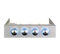 Revoltec 3,5 zoll fan controller 4-channels - accesorio de refrigeraci