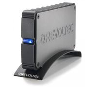 Revoltec ALU Guard 6.3 cm SATA USB Powered - Cajas HDD/SSD (SATA, 78 x 142 x 19 mm, Negro, Aluminio, JMicron-JM20336, Windows 98/2000/XP/Vista MacOS)