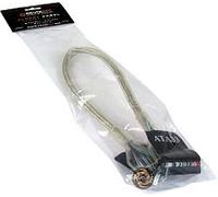 Revoltec Floppy Cable Round Silver 48 cm Cable de SATA 0,48 m Plata - Cable SATA (0,48 m, Plata)
