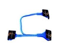 Revoltec IDE Cable Round (UDMA 133), UV Active, 60cm Cable de SATA 0,6 m Azul - Cable SATA (UV Active, 60cm)