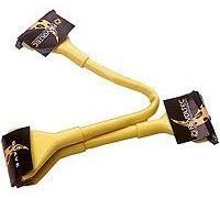 Revoltec ide cable round (udma 133), yellow, 48cm cable de sata 0,48 m