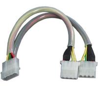 Revoltec rc040. cable ladrón molex 4-pin flashing