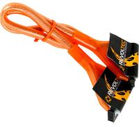 Revoltec rounded floppy cable uv-reactive orange 48cm cable de sata 0,
