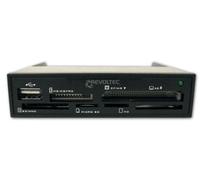 Revoltec RZ060 - Lector (480 Mbit/s, 101 mm, 96 mm, 24,5 mm, 128,5 g, Windows ME/2000/XP/Vista/7, Macintosh OS 9.0)