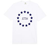Revolución Americana 13 colonias 1776 13 Estrellas Comfort Colors Adult Heavyweight T-Shirt