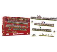 ¡Revolución! - Brigada del Ejército Británico - Miniaturas de escala épica para polvo negro altamente detallada Era de la Guerra de Independencia estadounidense para juegos de guerra de mesa