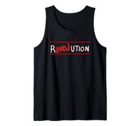 Revolución Declaración de Amor Minimalismo Político Camiseta sin Mangas