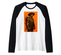 REVOLUCIÓN Emiliano Zapata Camiseta Manga Raglan
