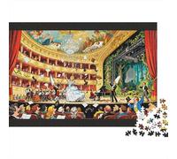 Revolución Ópera Puzzle De Madera Impermeable Puzzles De 1000 Piezas para Adultos Imposible Rompecabezas para Decoración del Hogar