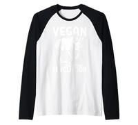 Revolución Vegana Camiseta Manga Raglan