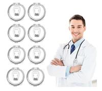 Revolucionario separador nasal antironquidos - Juego de 8 piezas con función de reutilización - efectivas pinzas nasales magnéticas para dormir sin problemas y una respiración cómoda - De HSYTEK