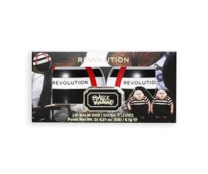Revolution Beauty, Disney's Alice in Wonderland x Revolution Fat Boys Bálsamos Labiales, Maquillaje de Labios para Disfraz de Halloween, Vegano & Libre de Crueldad